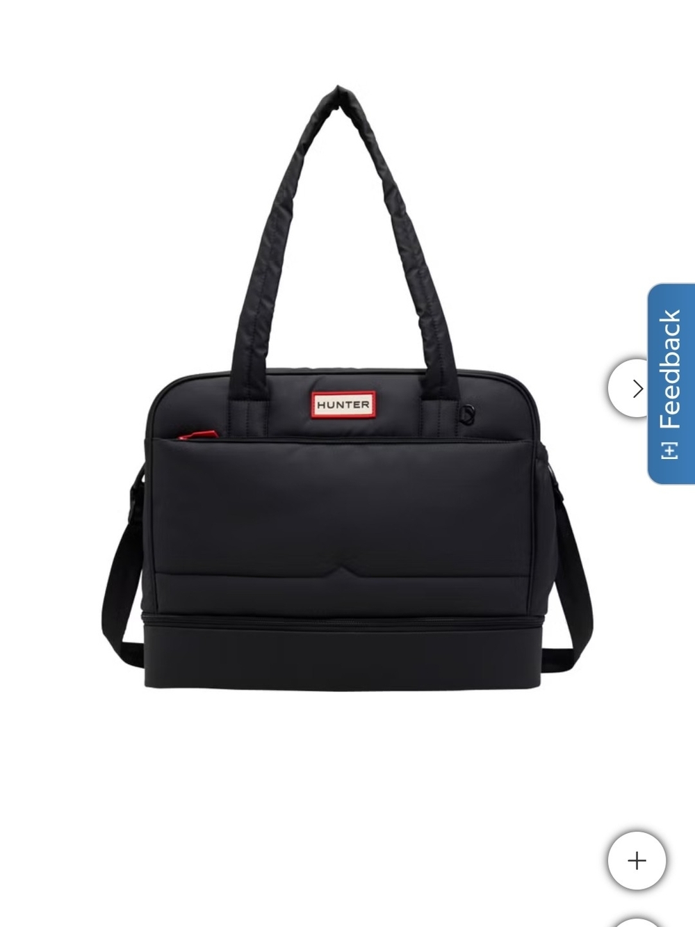 Hunter Black Weekender Bag